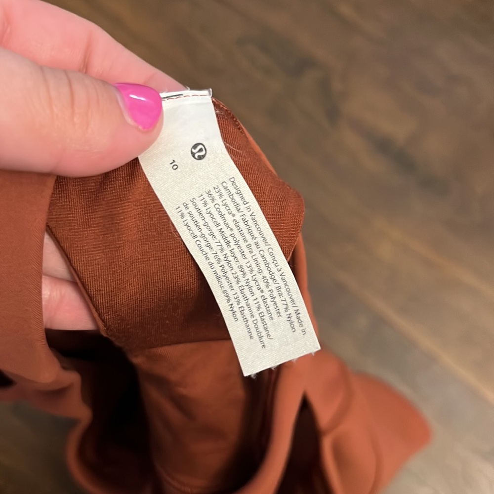 Lululemon Wunder Train Longline Bra Medium Support C/D Cup - Picture 5 of 11